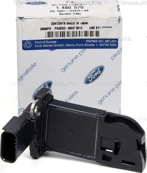 Датчик массового расхода воздуха (ДМРВ) Ford для Ford Tourneo Connect II 2013-2026. Артикул 1480570