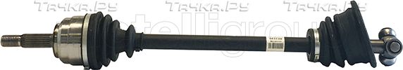 Полуось (привод в сборе, приводной вал) Metelli. Артикул 17-0117