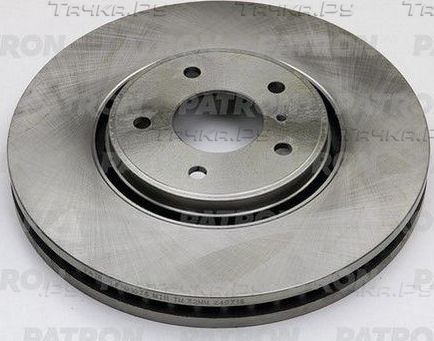 Тормозной диск Patron передний для Infiniti M III 2010-2010. Артикул PBD1078