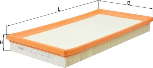 Воздушный фильтр Mahle-Knecht. Артикул LX 1818