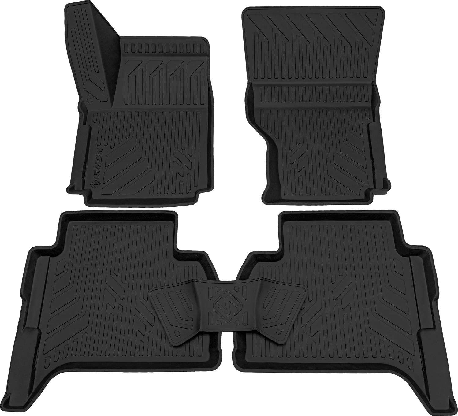 Коврики полиуретанновые Rezkon для салона Volkswagen Amarok 2010-2026. Артикул 0535035100