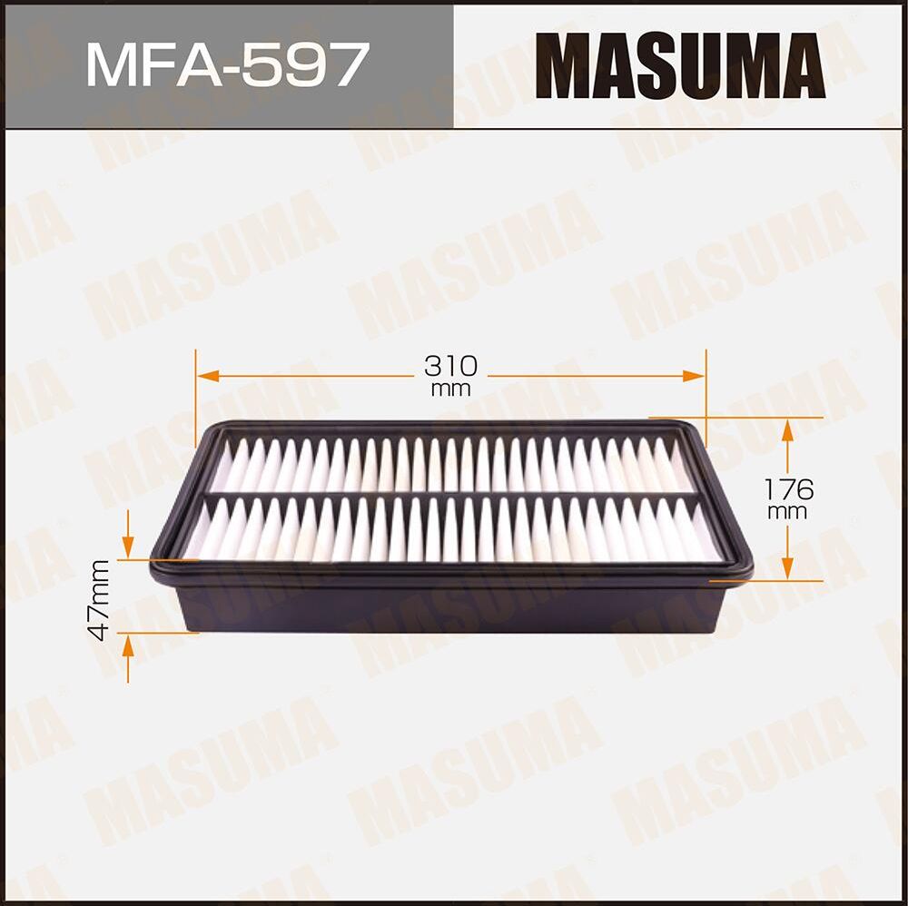 Воздушный фильтр Masuma. Артикул MFA-597
