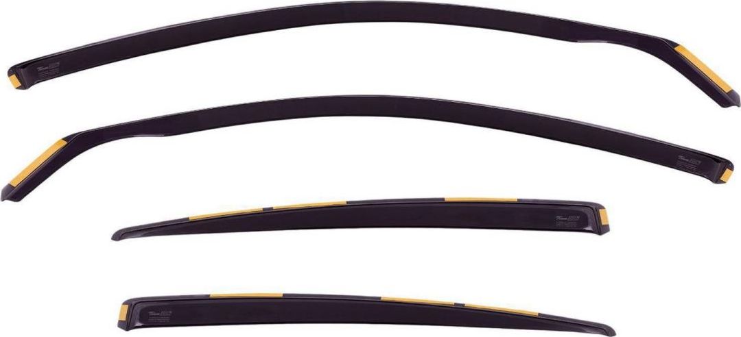 Дефлекторы Heko для окон Renault Clio III xэтчбек 5-дв. 2005-2012. Артикул 27155