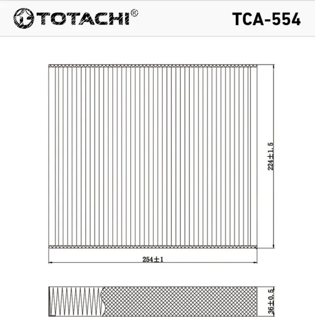 ВСТАВКА МАСЛЯНАЯ TCA-554 TOTACHI Totachi. Артикул TCA554