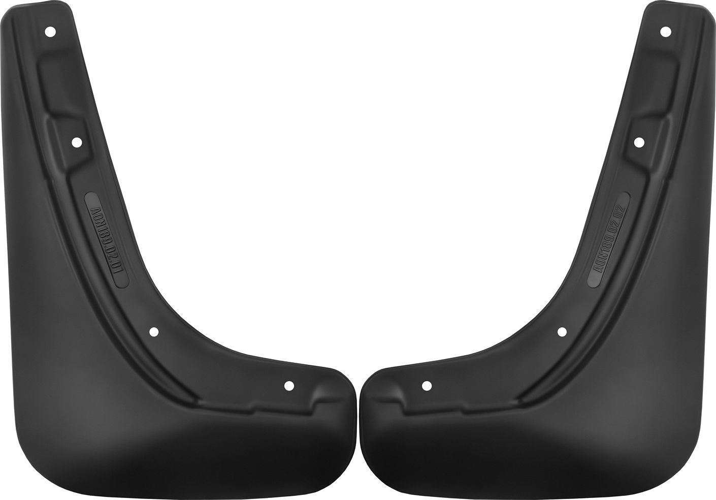 Брызговики Frosch (в пакете) задняя пара для Haval Jolion 2021-2026. Артикул NLF.AN0015.E13