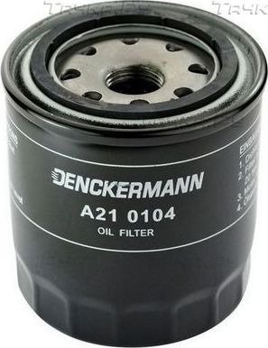 Масляный фильтр Denckermann для Suzuki SX4 I (Classic) 2006-2014. Артикул A210104