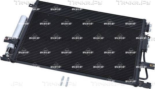 Радиатор кондиционера (конденсатор) NRF (алюминий) для Chrysler 300C I 2004-2012. Артикул 35966