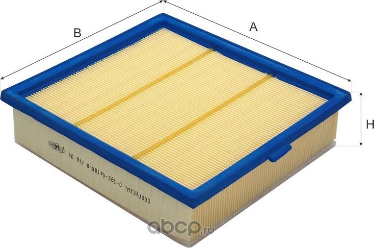 Фильтр воздушный (Goodwill). Артикул AG947