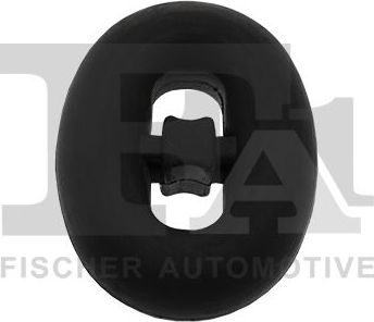Кронштейн глушителя FA1 (EPDM (Этилен-пропиленовый каучук)) для Ford Fiesta III 1994-1995. Артикул 133-710