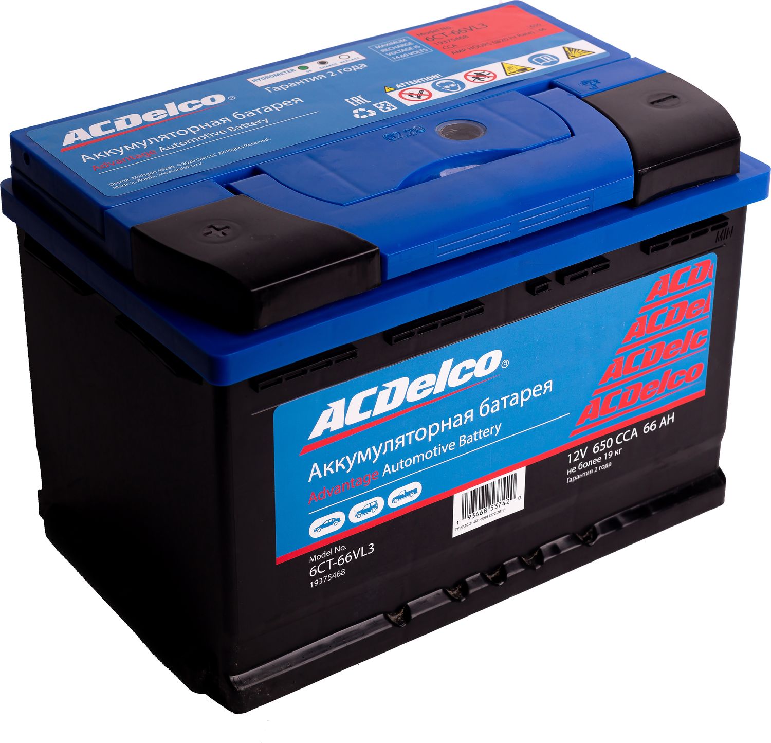 Аккумулятор ACDelco для Ford Explorer III 2000-2006. Артикул 19375468