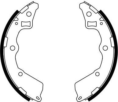 Тормозные колодки Bosch. Артикул 0 986 487 757