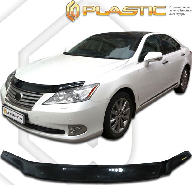 Дефлектор СА Пластик для капота (Classic черный) Lexus ES 2006-2012. Артикул 2010010112271
