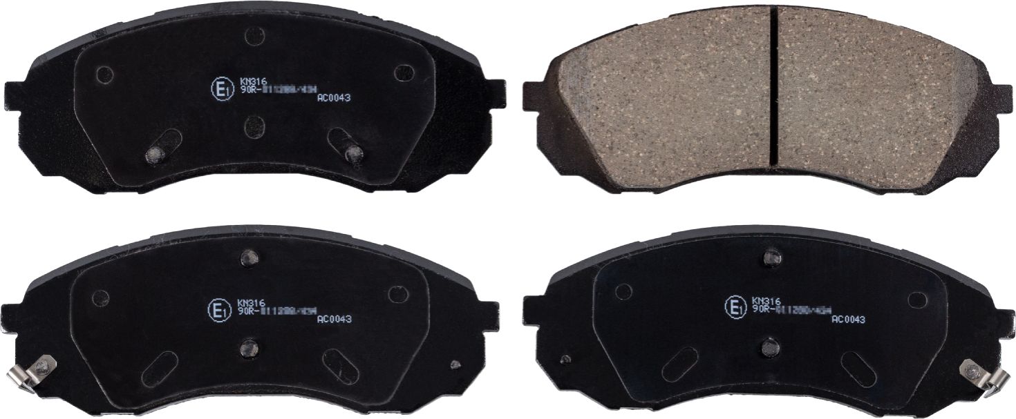 Тормозные колодки Blue Print. Артикул ADG04290