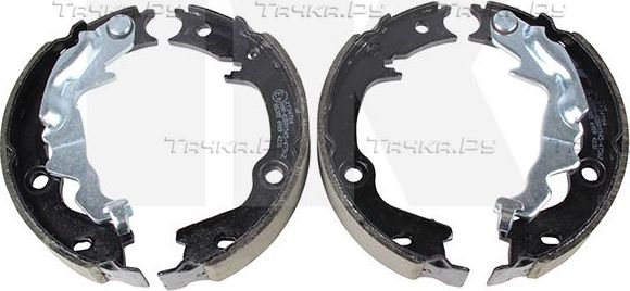 Тормозные колодки (стояночная тормозная система) NK задние для Hyundai Accent III 2005-2010. Артикул 2734784