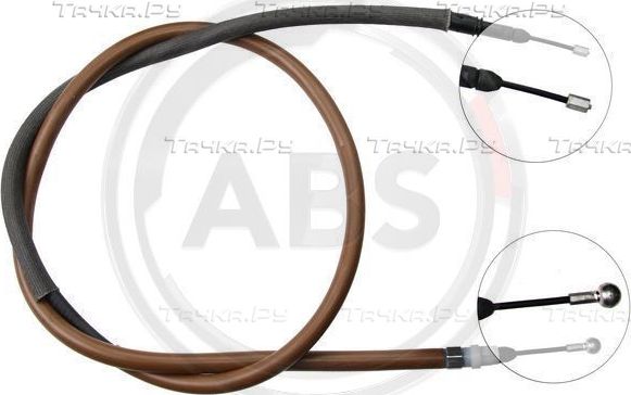 Трос ручника (тросик ручного тормоза) ABS. Артикул K13236