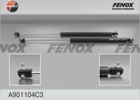 Амортизатор (упор) багажника Fenox. Артикул A901104C3