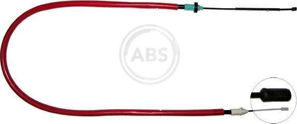 Трос ручника (тросик ручного тормоза) ABS задний правый для Renault Clio II 1999-2013. Артикул K19298