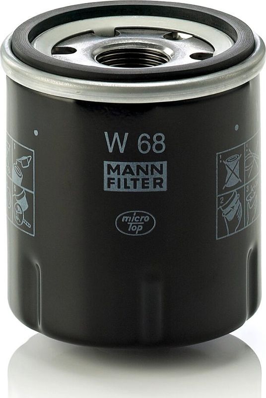 Масляный фильтр Mann-Filter для Renault Twingo I 1996-2000. Артикул W 68