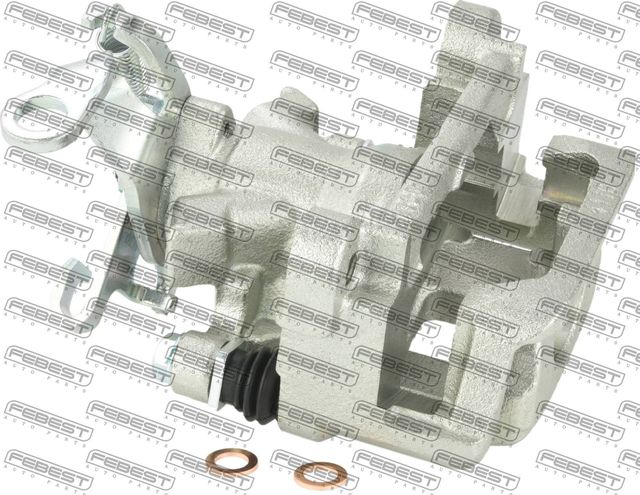 Тормозной суппорт Febest задний левый для Peugeot 4008 2012-2017. Артикул 0477-GFRL