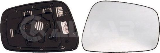 Зеркальное стекло бокового зеркала Alkar правое для Nissan Navara D40 2005-2006. Артикул 6412558
