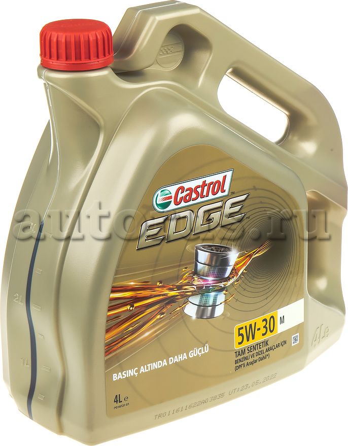 Castrol 5W30 (4L) EDGE M_масло мотор.! синт./ACEA C3, API SN PLUS, MB 229.31/229. Артикул 15C439