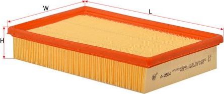 Воздушный фильтр Sakura. Артикул A-2804