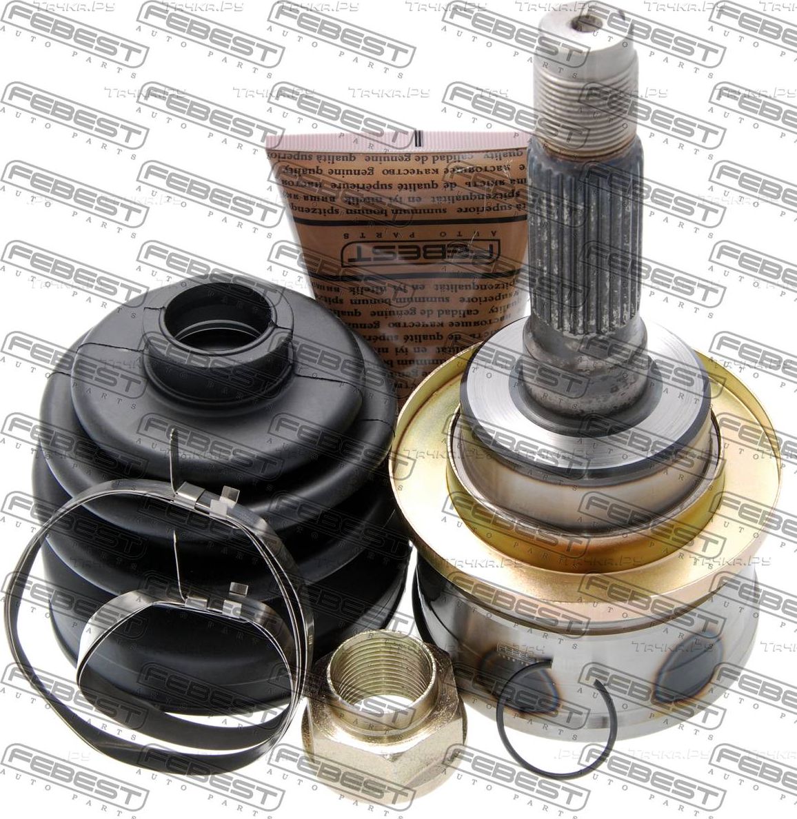 Шрус наружный (граната) Febest передний для Ford Ranger II 2008-2012. Артикул 0510-B25