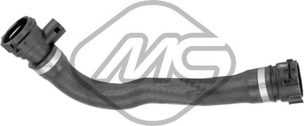 Патрубок радиатора (системы охлаждения) Metalcaucho. Артикул 98569