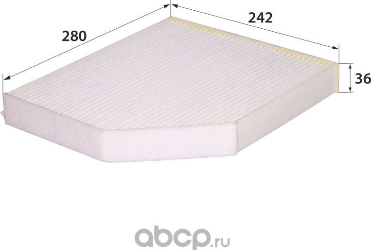 Фильтр салонный (RB-Exide). Артикул AC011E