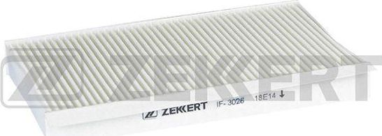 Салонный фильтр Zekkert. Артикул IF-3026