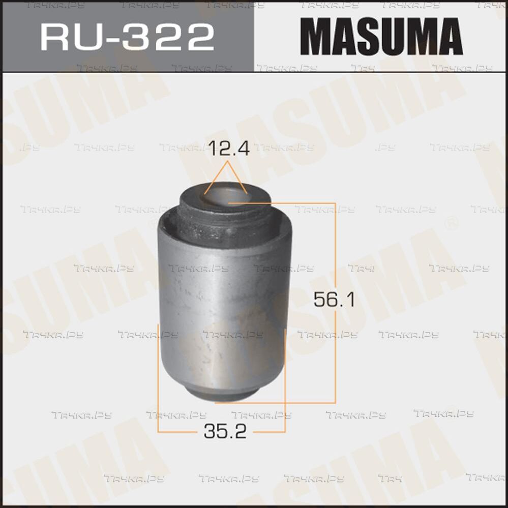 Сайлентблок переднего рычага подвески Masuma правый/левый нижний для Honda Odyssey I 1997-1999. Артикул RU-322