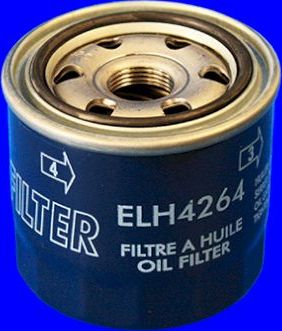 Масляный фильтр MecaFilter для Isuzu Gemini II 1988-1990. Артикул ELH4264
