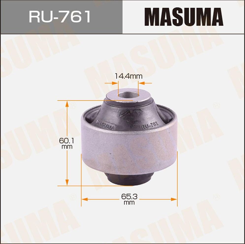 Сайлентблок переднего рычага подвески Masuma. Артикул RU-761