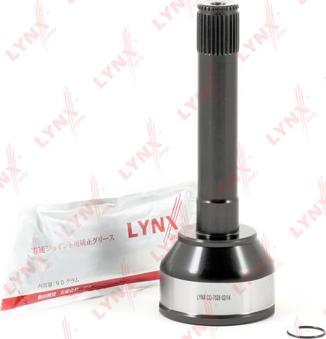 Шрус наружный (граната) LYNXauto передний для Toyota Land Cruiser Prado 70 1990-1996. Артикул CO-7528