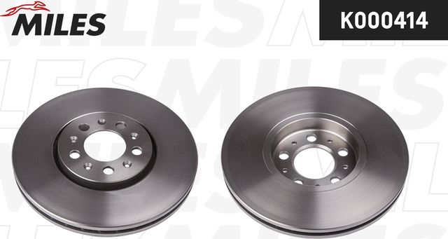 Тормозной диск Miles передний для SEAT Leon I 1999-2006. Артикул K000414