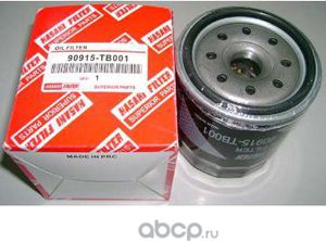 Масляный фильтр Toyota для Toyota Auris I 2007-2012. Артикул 90915TB001