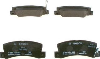Тормозные колодки Bosch. Артикул 0 986 424 383