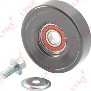 Натяжной ролик (натяжитель) приводного поликлинового ремня LYNXauto. Артикул PB-5027