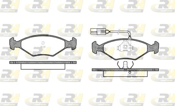 Тормозные колодки RoadHouse. Артикул 2281.02