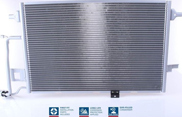 Радиатор кондиционера (конденсатор) Nissens (алюминий). Артикул 94430