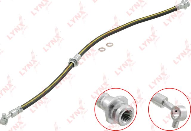 Тормозной шланг LYNXauto для Nissan Cube Z12 2010-2026. Артикул BL-4127
