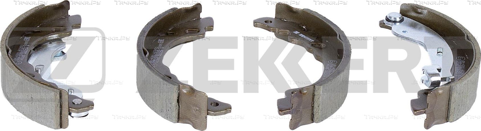 Тормозные колодки Zekkert задние для Ford KA II 2008-2010. Артикул BK-4301