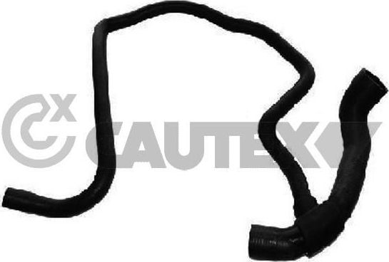 Патрубок радиатора (системы охлаждения) Cautex нижний для Opel Tigra B 2004-2010. Артикул 481112