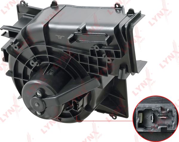 Вентилятор, мотор печки (отопителя) салона LYNXauto для Nissan Primera P12 2002-2008. Артикул RF-1835