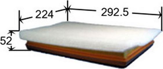 Воздушный фильтр JS Asakashi. Артикул A0291