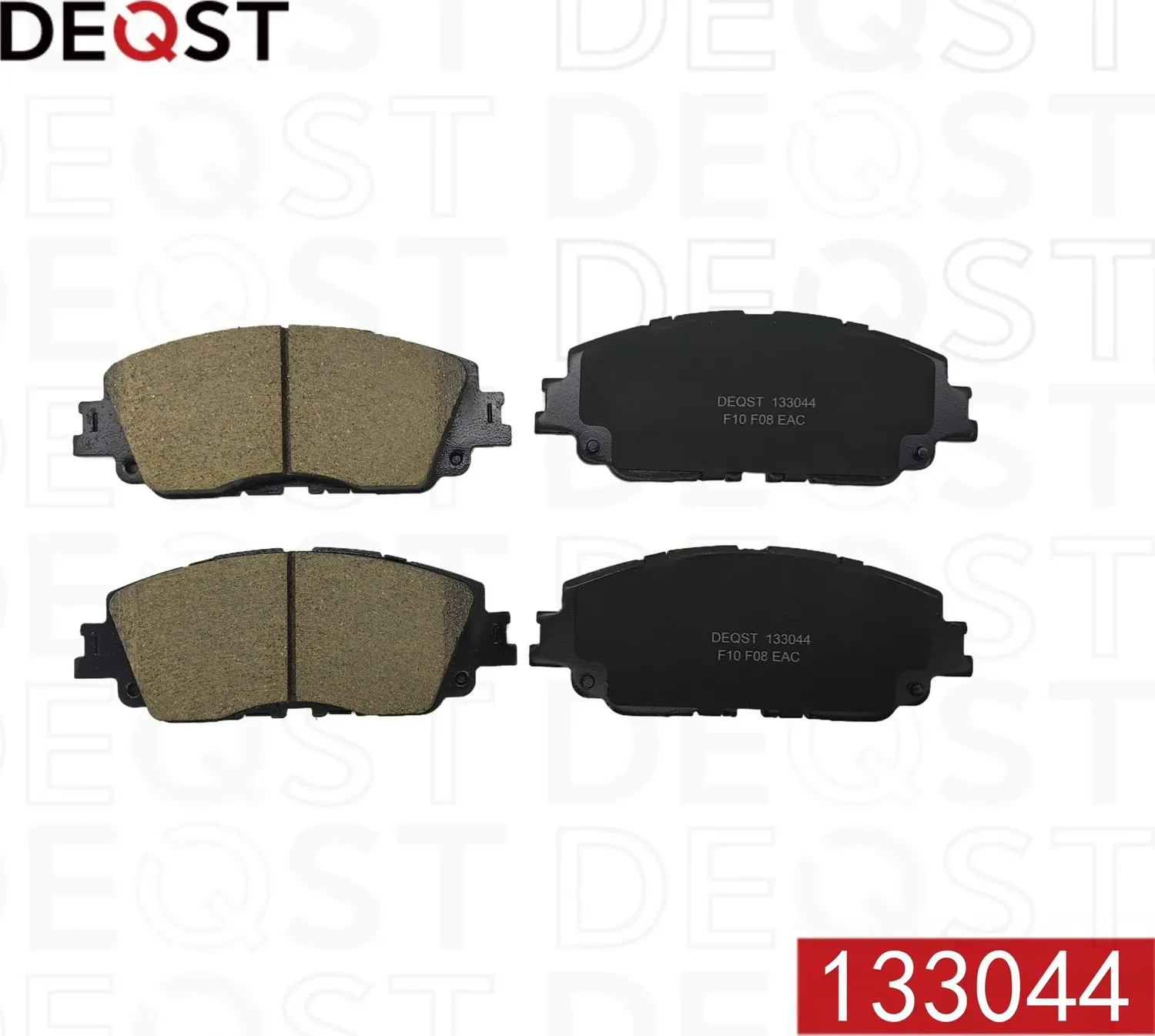 133044 DEQST Колодки тормозные Toyota Camry (18-)/RAV 4 (18-)передние керамическ. Артикул 133044