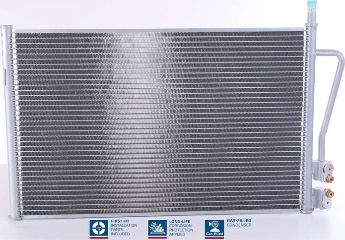 Радиатор кондиционера (конденсатор) Nissens (алюминий). Артикул 94587