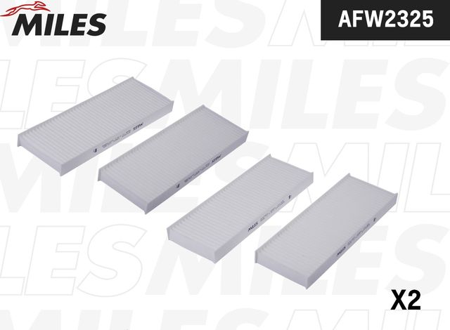 Салонный фильтр Miles для Citroen C-Elysee I 2012-2026. Артикул AFW2325