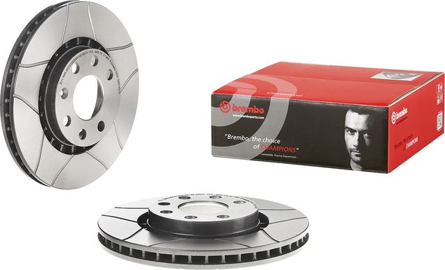 Тормозной диск Brembo MAX передний для Opel Vectra B 1995-2003. Артикул 09.5148.76