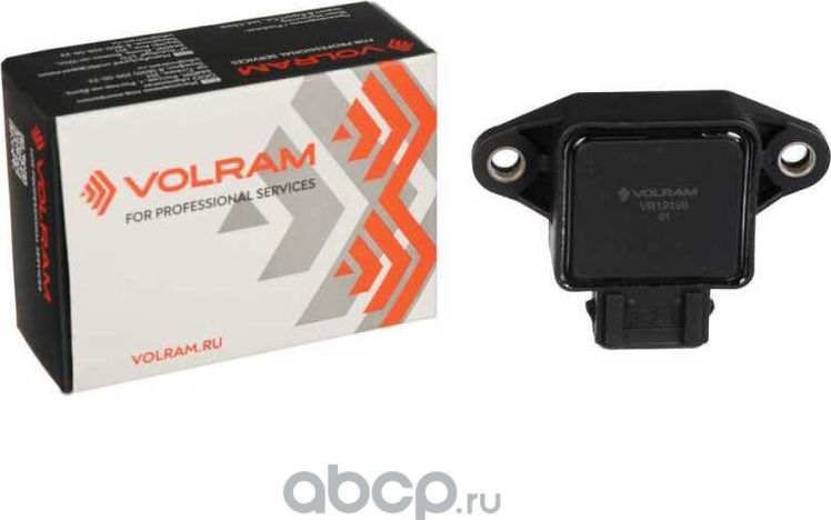 ДАТЧИК ПОЛОЖЕНИЯ ДРОССЕЛЬНОЙ ЗАСЛОНКИ (НРК1-8) ДЛЯ А М ГАЗ, УАЗ ДВ. ЗМЗ-406, 40 (Volram). Артикул VR19199